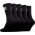 DC Mens Crew Socks 5 Pack - Κάλτσες Ανδρικές - Black