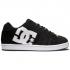 DC Net - Leather Shoes for Men - Black/Black/White