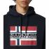 NAPAPIJRI Bench Hoodie - Ανδρικό Φούτερ - Blue Marine