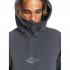 QUIKSILVER Big Logo Tech - Men's Water Repellent Hoodie - Black Heather