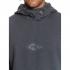 QUIKSILVER Big Logo Tech - Men's Water Repellent Hoodie - Black Heather