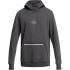 QUIKSILVER Big Logo Tech - Men's Water Repellent Hoodie - Black Heather