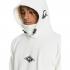 QUIKSILVER Big Logo Tech - Men's Water Repellent Hoodie - Snow White