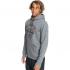 QUIKSILVER Big Logo Snow - Men's Water Repellent Hoodie - Heather Grey