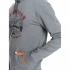 QUIKSILVER Big Logo Snow - Men's Water Repellent Hoodie - Heather Grey