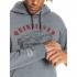 QUIKSILVER Big Logo Snow - Men's Water Repellent Hoodie - Heather Grey