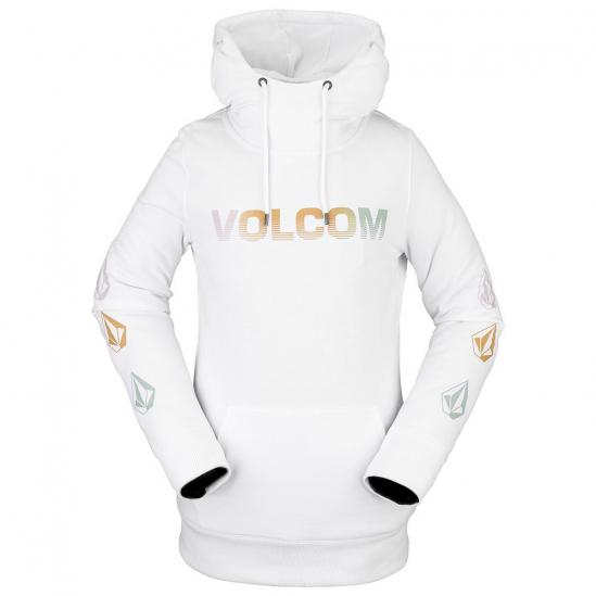 VOLCOM Costus Fleece Hoodie - Γυναικείο Φούτερ - White