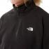 THE NORTH FACE Women's 100 Glacier 1/4 Zip Fleece - TNF Black