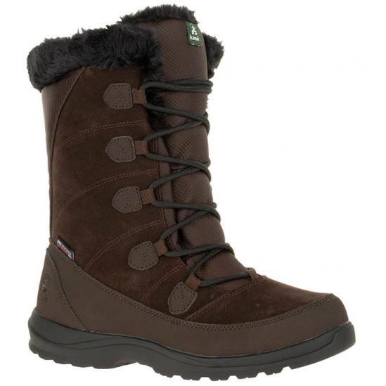 Kamik ICELYN S - Women’s warm winter boots - Dark Brown