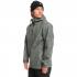 QUIKSILVER Shredder - Technical Half Zip DWR Hoodie - True Black/Fade Out Camo