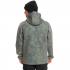 QUIKSILVER Shredder - Technical Half Zip DWR Hoodie - True Black/Fade Out Camo