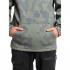 QUIKSILVER Shredder - Technical Half Zip DWR Hoodie - True Black/Fade Out Camo