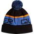 QUIKSILVER Summit Fold-Over Fleece Beanie -Bright Cobalt