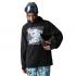 THE North Face Printed Tekno - Men's Pullover Hoodie - TNF Black/TNF Black 