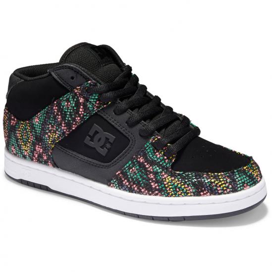 DC Manteca - High Top Shoes for Women - Black Multi