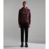 NAPAPIJRI Burgee Winter 2 - Men's Hoodie Sweatshirt - Burgundy Fudge