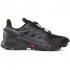 SALOMON Supercross 4 Gore-Tex - Men's Trail Running Shoes - Black/Black/Black