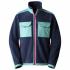 The North face Royal Arch - Men's Full-Zip Fleece - Summit Navy/Wasabi/Fuschia Pink