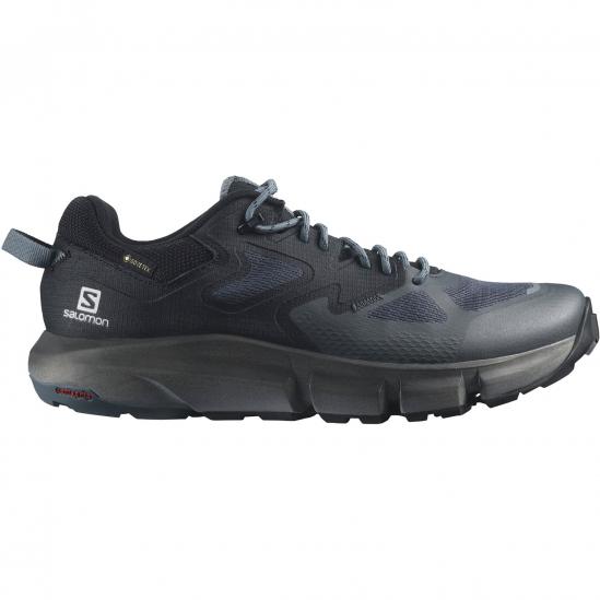 SALOMON Predict Hike Gore-Tex - Ανδρικά παπούτσια πεζοπορίας - Ebony/Black/Stormy Weather