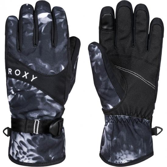 ROXY Jetty - Γυναικεία γάντια Snowboard/Ski - True Black Future Flower