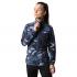 THE NORTH FACE Women's 100 Glacier Full Zip Fleece -  Shady Blue Snowcap Mountain Print