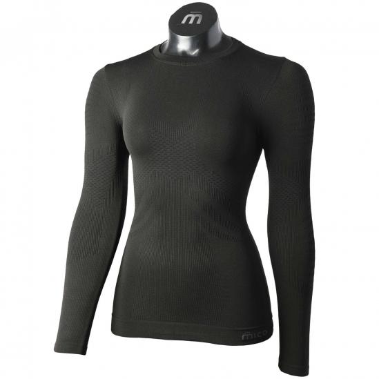 MICO 1436 Extra Dry Skintech - Γυναικείο ισοθερμικό long sleeves - Black 