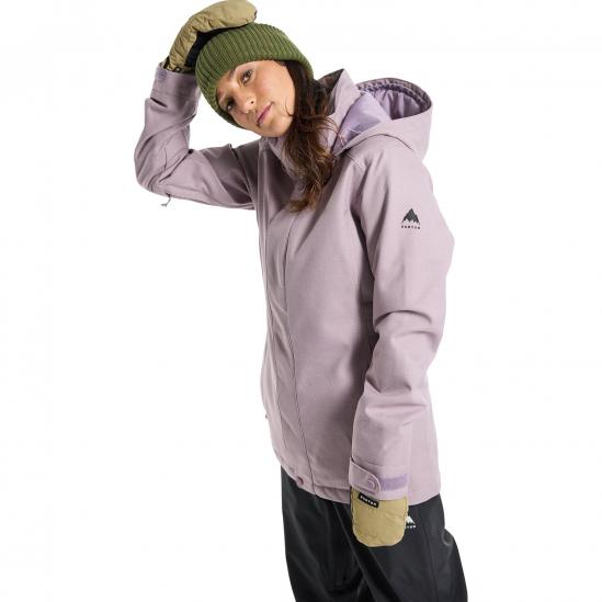 BURTON Jet Set 2L 10K insulated- Γυναικείο Snowboard Jacket - Elderberry