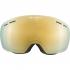 ALPINA GRANBY Quattroflex/Varioflex QV - Μάσκα Ski/Snowboard - Moongrey matt/Gold spherical