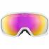 ALPINA SCARABEO Junior Q-Lite Mirror - Παιδική Μάσκα Ski/Snowboard - White matt/Pink spherical