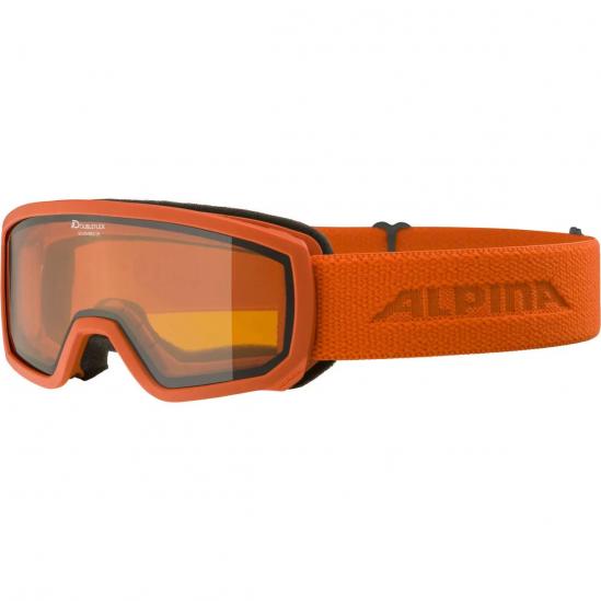 ALPINA SCARABEO Junior Doubleflex Hicon - Παιδική Mάσκα ski - Pumpkin matt/Orange
