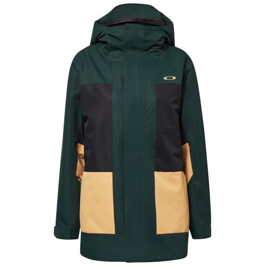 OAKLEY Beaufort Rc Insulated 10K - Women's snow Jacket - H. Green/Black/lt Curry 