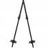 Atlas Trail Walking 3 Piece Pole - Μπατόν πεζοπορικό - Black