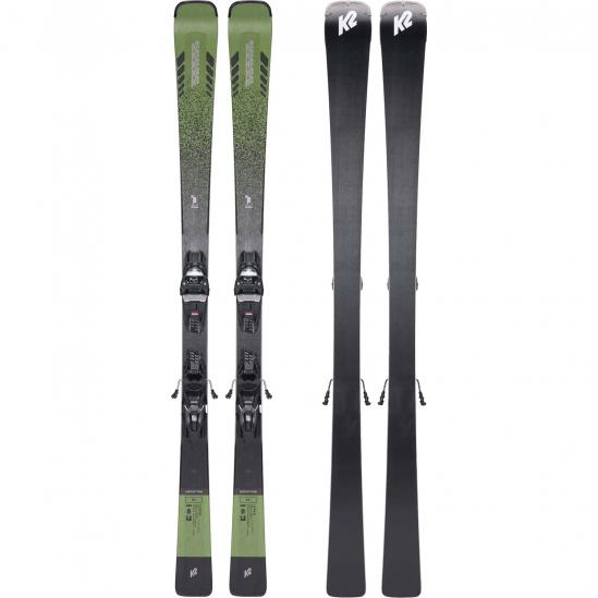 K2 DISRUPTION SC Skis + M3 11 Compact Quikclik Bindings