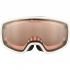 ALPINA DOUBLE JACK MAG Quattroflex Q - Μάσκα Ski/Snowboard - White matt/Black spherical mirror