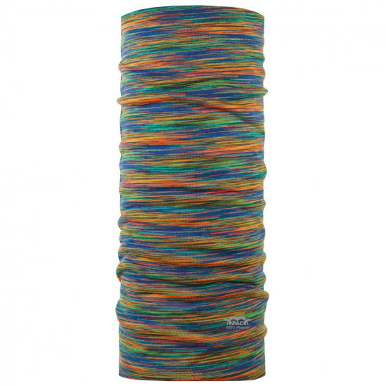 P.A.C. Kids Merino Wool - 100% Wool (Merino) Παιδικό Μαντήλι Λαιμού - Multi Rainbows