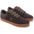 DC Crisis 2 - Leather Shoes for Men's - Brown/Gum