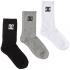 DC Mens Crew (3-Pack) Crew Socks - Κάλτσες Ανδρικές - 3 χρώματα