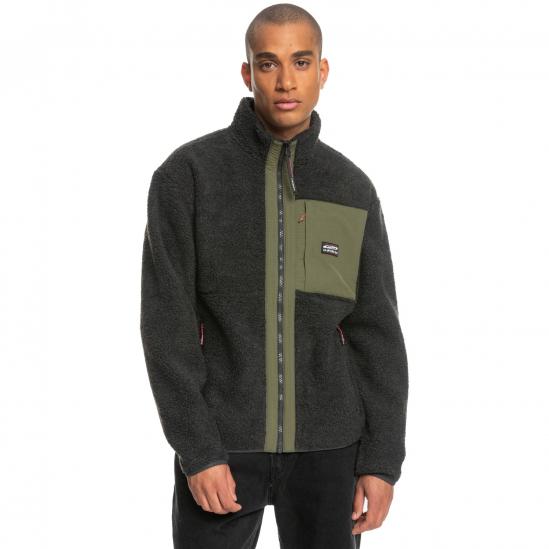 Quiksilver Shallow Water - Ανδρική ζακέτα Sherpa fleece - Phantom