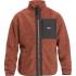 Quiksilver Shallow Water - Ανδρική ζακέτα Sherpa fleece - Mahogany