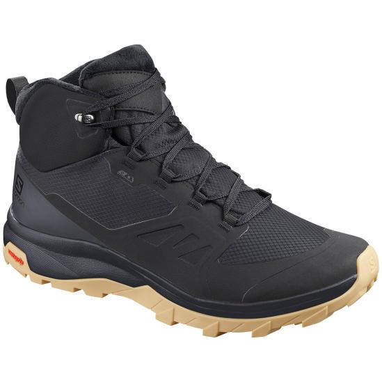 SALOMON OUTsnap Climasalomon™ WP - Ανδρικά χειμερινά μποτάκια - Black/Ebony/Gum1a