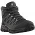 SALOMON  X Ward Leather Mid GTX - Ανδρικά μποτάκια πεζοπορίας - Phantom/Black/Magnet