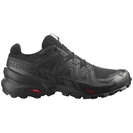 SALOMON SPEEDCROSS 6 GTX- Men's Trail Running shoes - Black/Black/Phantom