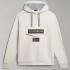 NAPAPIJRI Burgee Winter 2 - Men's Hoodie Sweatshirt - White Whisper