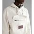 NAPAPIJRI Burgee Winter 2 - Men's Hoodie Sweatshirt - White Whisper