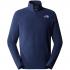 THE NORTH FACE Men's 100 Glacier 1/4 Zip Fleece - Summit Navy