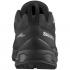 SALOMON  X Ward Leather GTX - Ανδρικά δερμάτινα παπούτσια πεζοπορίας - Black/Black/Black