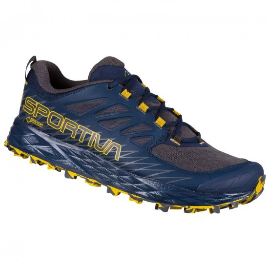 LA SPORTIVA Lycan Gore-Tex® - Men's trail running shoes - Night Blue/Moss