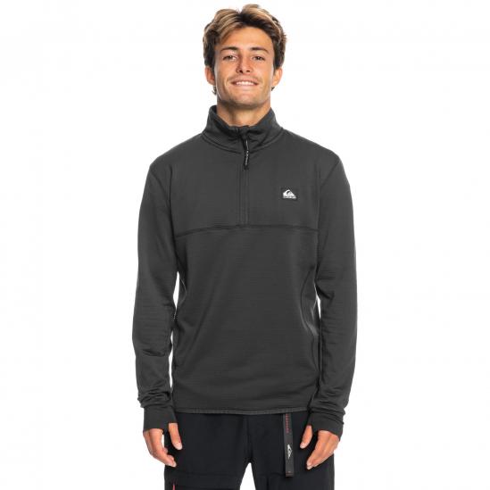 Quiksilver Steep Point - Ανδρικό τεχνικό 1/4 zip φλίς - Phantom