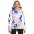 ROXY Jet Ski Insulated - Women's Snow Jacket - Bright White Pansy Pansy 