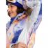 ROXY Jet Ski Insulated - Women's Snow Jacket - Bright White Pansy Pansy 
